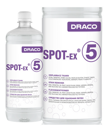 DRACO SPOT-EX 5 Odplamiacz Tkanin Wosk Marker Flamaster